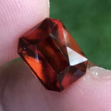 Natural Garnet 3.59 ct – Octagonal Cut, Untreated, ČGL Certified