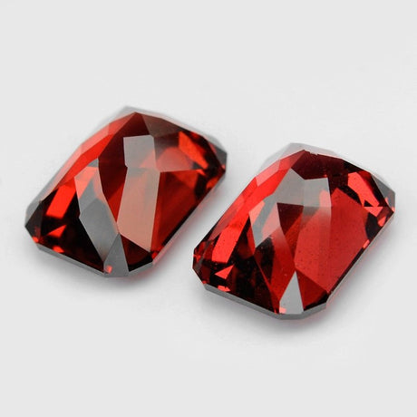 Natural Garnets 5.58 ct – Octagonal Cut Matching Pair, Untreated, Africa
