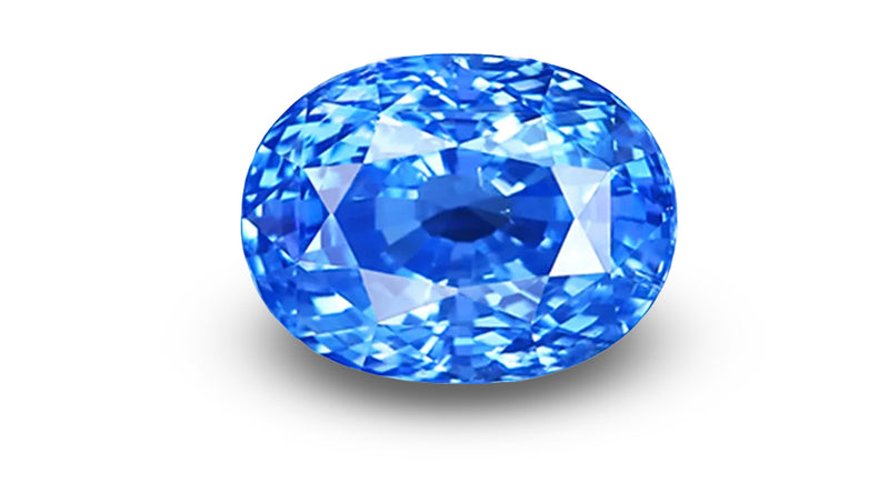 Natural gemstone cornflower blue Sapphire