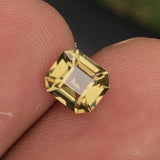 Natural Greenish Yellow Zircon 1.75 ct – Octagonal Cut, Untreated