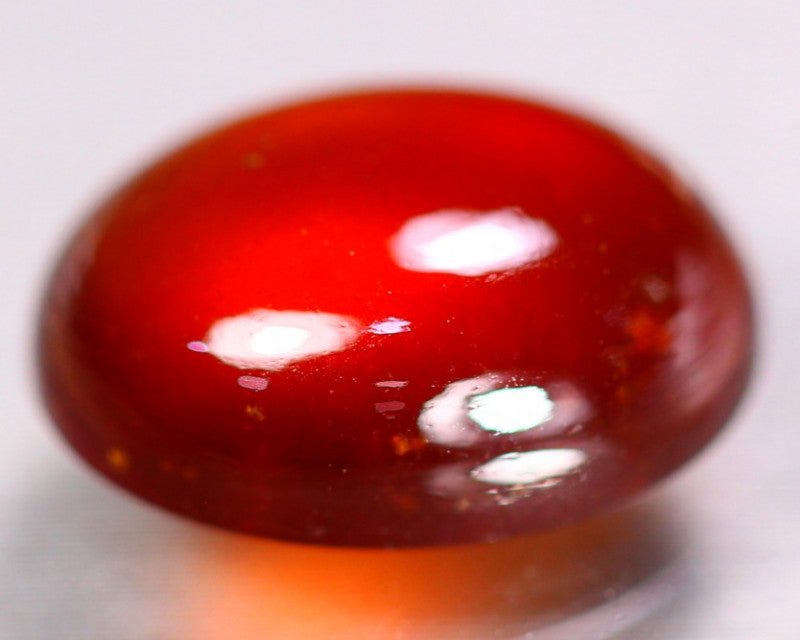 Natural Hessonite Garnet 9.89 ct – Oval Cut, Untreated