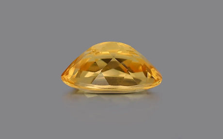 Natural Imperial Topaz 3.60 ct – Oval Cut, Untreated, IGI Certified