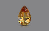 Natural Imperial Topaz 7.94 ct – Pear Cut, Untreated, IGI Certified