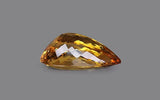 Natural Imperial Topaz 7.94 ct – Pear Cut, Untreated, IGI Certified