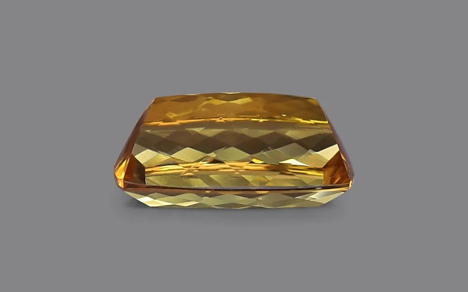 Natural Imperial Topaz 9.14 ct – Cushion Cut, Untreated, IGI Certified