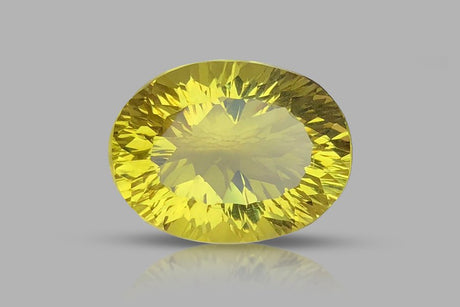Natural Lemon Quartz 28.15 ct – Oval Cut, Untreated