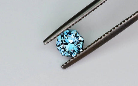 Natural London Blue Topaz 0.90 ct – Deep Blue, Octagonal Cut
