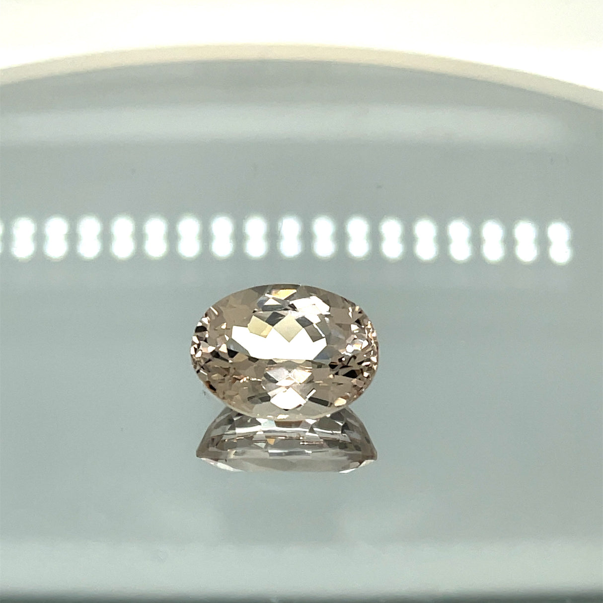 Natural Morganite 11.70 ct – Oval Cut, Unheated