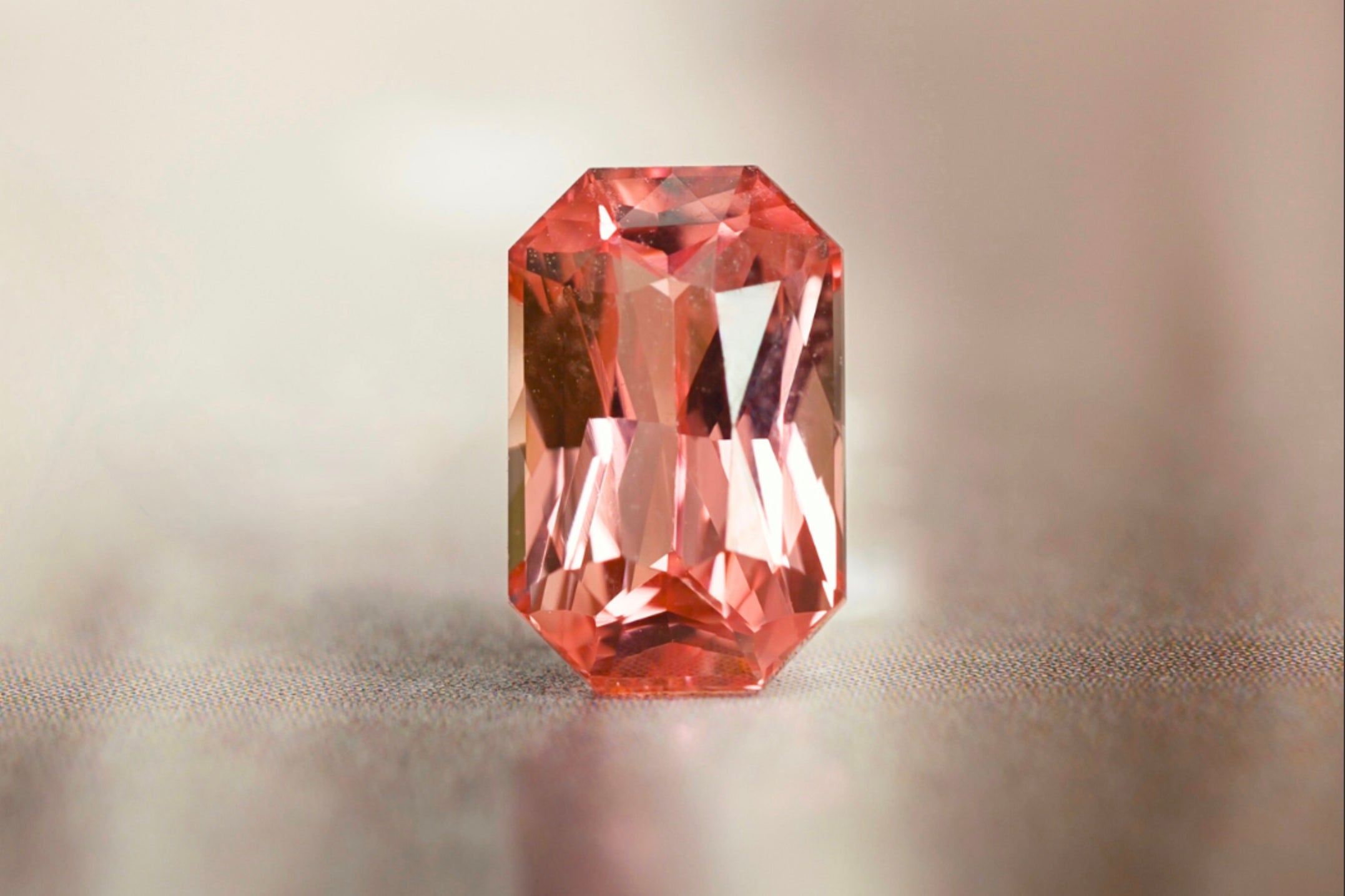Natural Padparadscha Sapphire 1.14 ct – Octagon Cut, Heated, GIA Certified