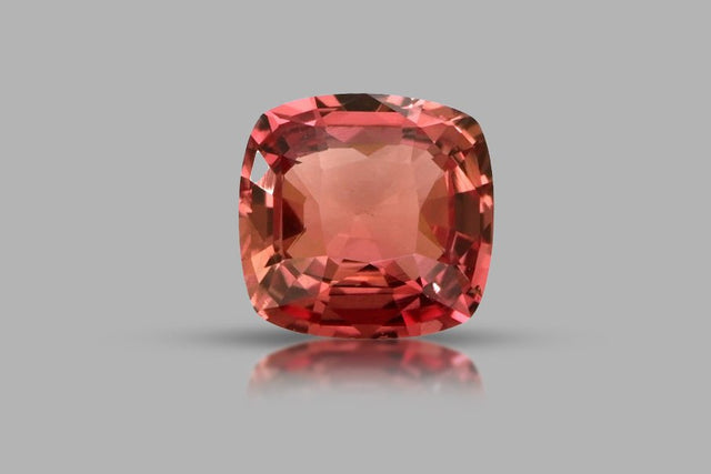 Natural Padparadscha Sapphire 1.16 ct – Cushion Cut, Untreated, GRS Certified
