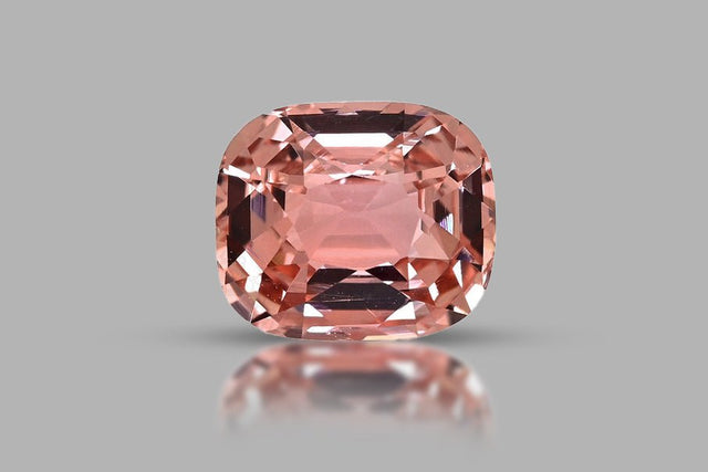 Natural Padparadscha Sapphire 1.22 ct – Cushion Cut, Untreated, GRS Certified