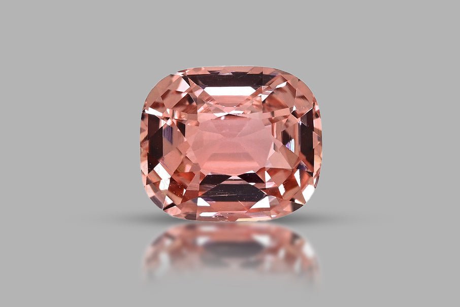 Natural Padparadscha Sapphire 1.22 ct – Cushion Cut, Untreated, GRS Certified