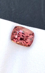 Natural Padparadscha Sapphire 1.55 ct – Cushion Cut, Untreated, AIG Certified
