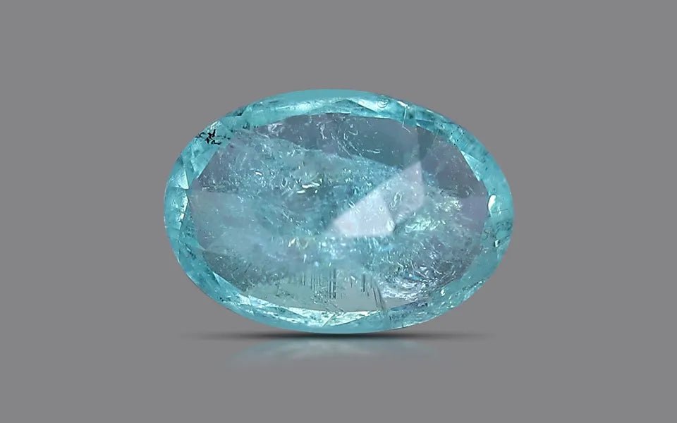 Natural Paraiba Tourmaline 0.46 ct – Oval Cut, Heated, AIGS Certified