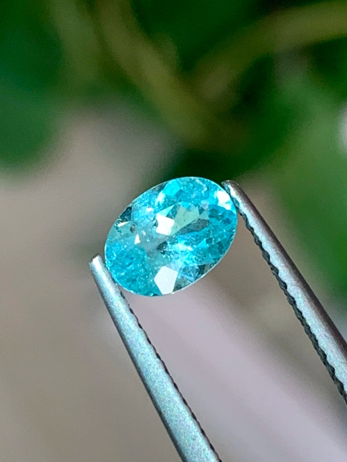 Natural Paraiba Tourmaline 0.75 ct – Oval Cut, Heated, GIA Certified