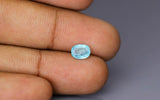 Natural Paraiba Tourmaline 0.85 ct – Oval Cut, Untreated, IGI Certified