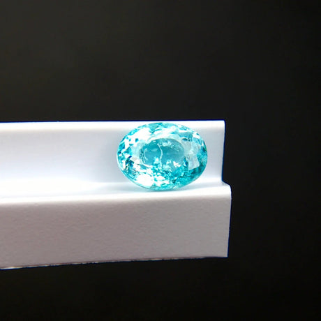 Natural Paraiba Tourmaline 0.90 ct – Oval Cut, AIGS Certified