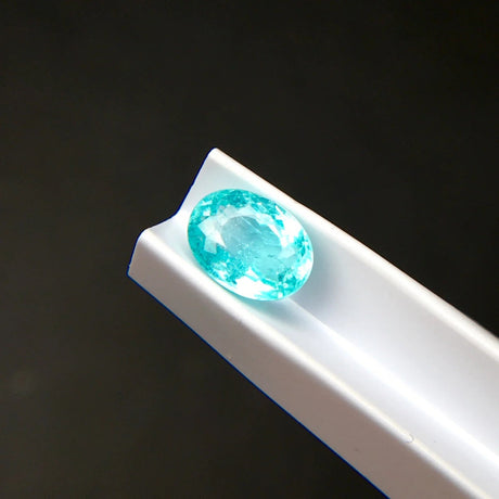 Natural Paraiba Tourmaline 1.10 ct – Oval Cut, AIGS Certified