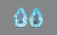 Natural Paraiba Tourmaline 1.21 ct (Pair) – Pear Cut, Heated, GIA Certified