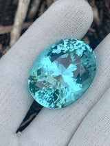 Natural Paraiba Tourmaline 85.34 ct – Oval Cut, GIA Certified