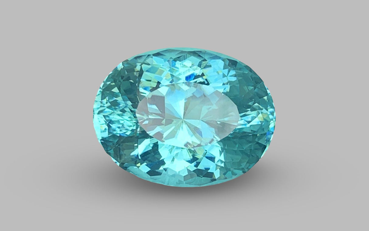 Natural Paraiba Tourmaline 85.34 ct – Oval Cut, GIA Certified