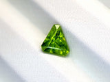 Natural Peridot 1.85 ct – Green, Trilliant Cut, Untreated