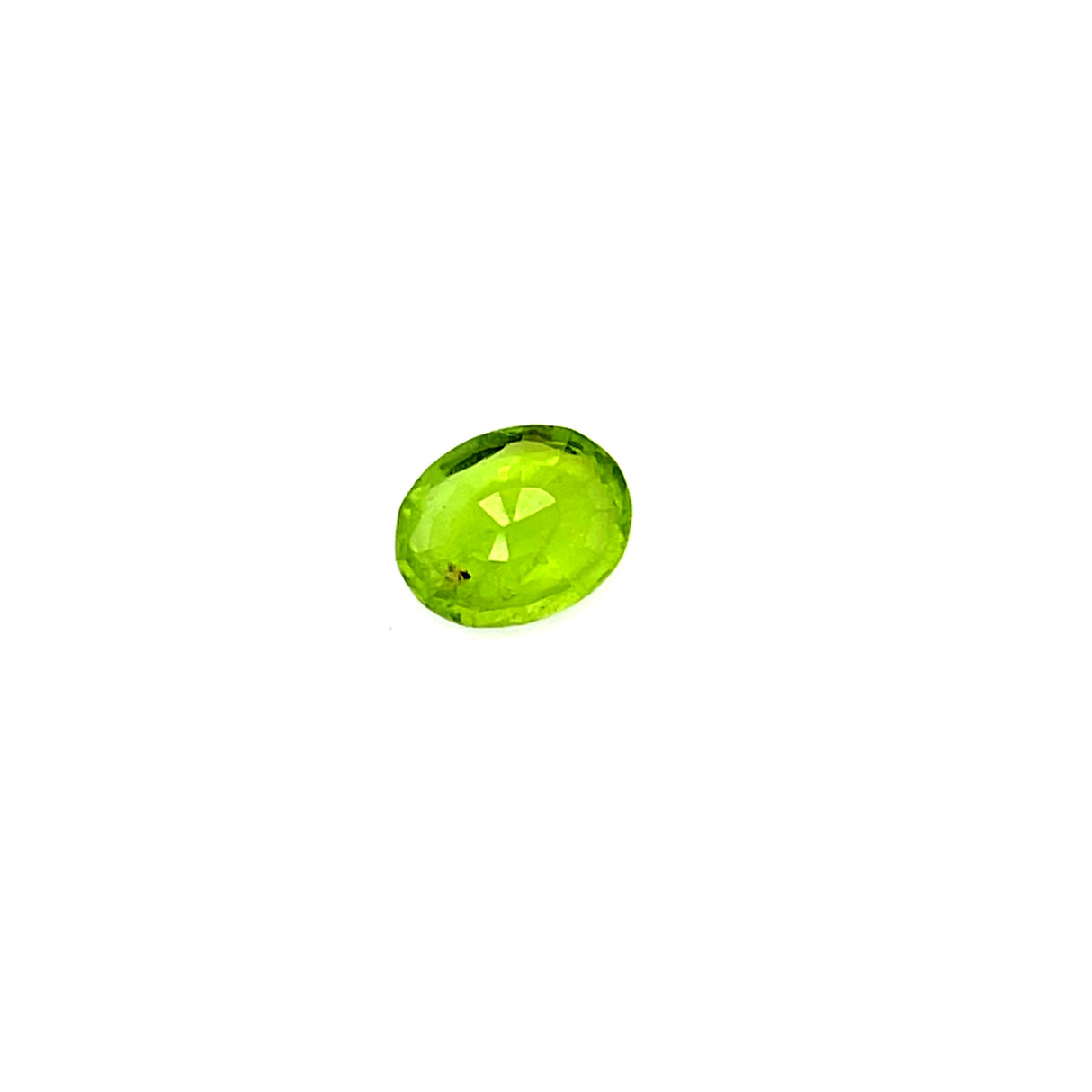 Natural Peridot 2.75 ct – Green, Oval Cut, Untreated