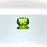Natural Peridot 3.20 ct – Green, Oval Cut, Untreated