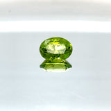 Natural Peridot 4.95 ct – Green, Oval Cut, Untreated