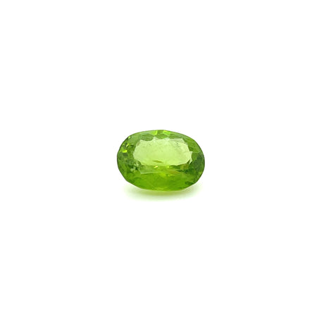 Natural Peridot 6.30 ct – Green, Oval Cut, Untreated