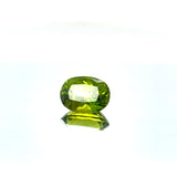 Natural Peridot 6.80 ct – Green, Oval Cut, Untreated