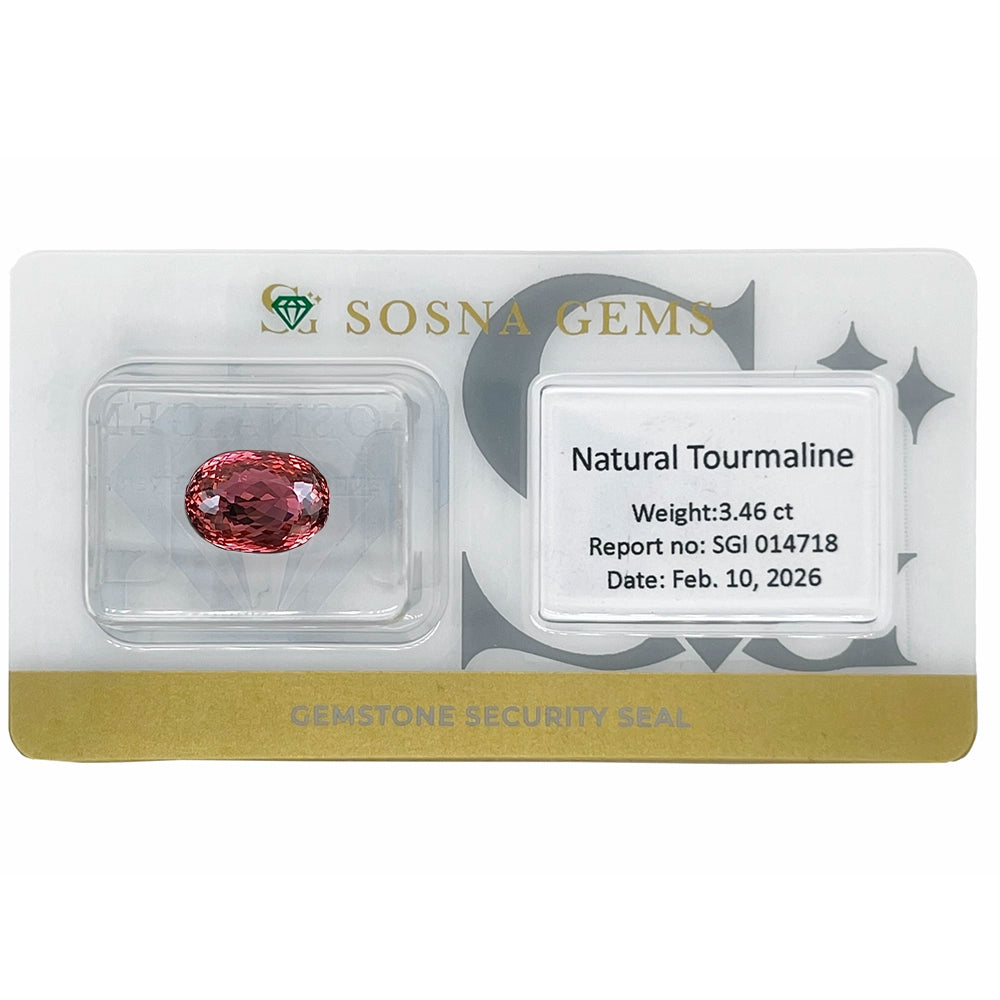 Pink Tourmaline - 3.46 ct