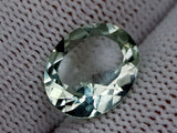 Natural Prasiolite 3.40 ct – Green Amethyst, Oval Cut, Untreated