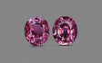 Natural Purple Spinel Pair 6.31 ct – Oval Cut, Untreated, Tanzania