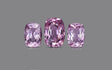 Natural Purple Spinel Set 10.21 ct – Cushion Cut, Untreated, Tanzania
