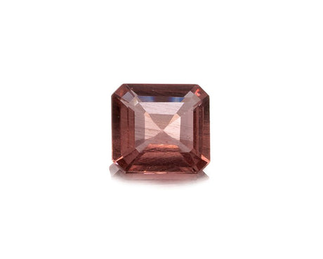 Natural Red Apatite 1.60 ct – Light Orangy Red, Octagonal Cut, Untreated