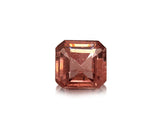 Natural Red Apatite 1.62 ct – Light Orangy Red, Asscher Cut, Untreated