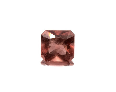 Natural Red Apatite 1.88 ct – Light Orangy Red, Octagonal Cut, Untreated
