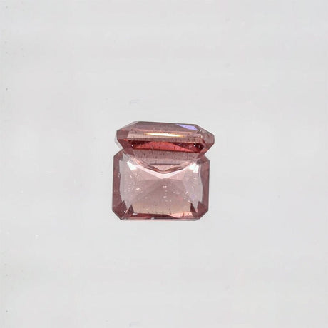 Natural Red Apatite 2.01 ct – Light Orangy Red, Emerald Cut, Untreated