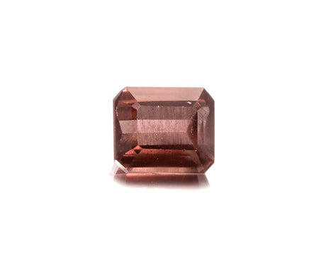 Natural Red Apatite 2.03 ct – Light Orangy Red, Emerald Cut, Untreated