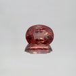 Natural Red Apatite 3.95 ct – Light Orangy Red, Oval Cut, Untreated