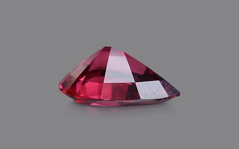 Natural Red Spinel 3.23 ct – Pear Cut, Untreated, Lotus Certified, Sri Lanka
