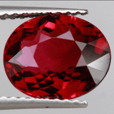 Natural Red Tourmaline 2.30 ct – Oval Cut, ČGL Certified