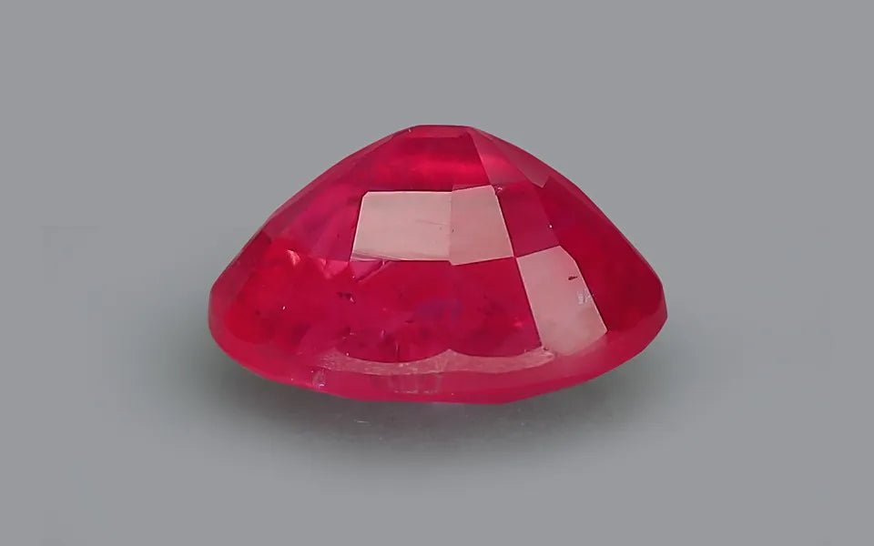 Natural Ruby 0.82 ct – Oval Cut, Heated, ITLGR Certified