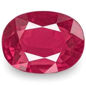Natural Ruby 0.89 ct – Oval Cut, Pinkish Red, Untreated, IGI Certified