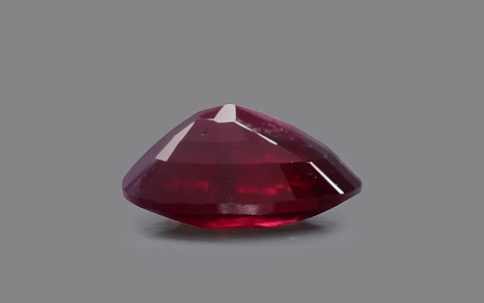 Natural Ruby 2.04 ct – Vivid Red "Pigeon’s Blood", Oval Cut, Untreated, GRS Certified