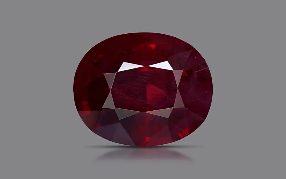 Natural Ruby 2.04 ct – Vivid Red "Pigeon’s Blood", Oval Cut, Untreated, GRS Certified