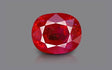 Natural Ruby 4.24 ct – Vivid Red "Pigeon’s Blood", Oval Cut, Burma, GRS Certified