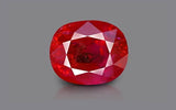 Natural Ruby 4.24 ct – Vivid Red "Pigeon’s Blood", Oval Cut, Burma, GRS Certified