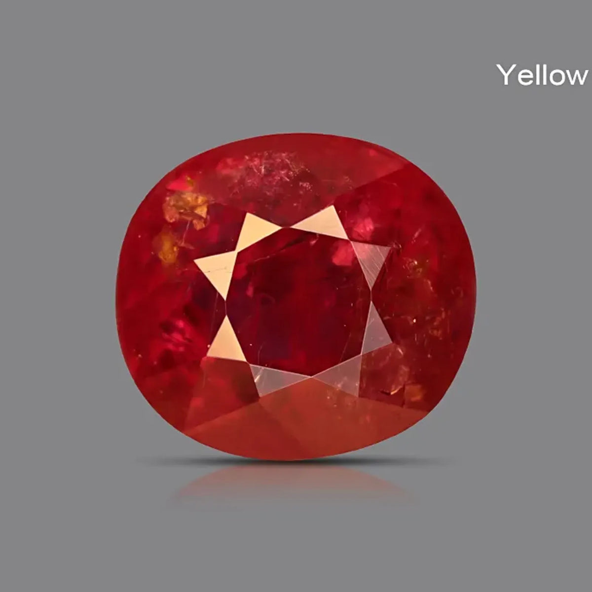 Natural ruby, pigeon blood, oval cut, 3.12 ct, loose gemstone, view 4.
